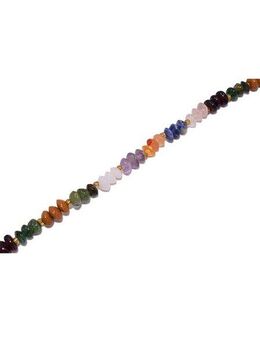 Firetti Collier Schmuck Geschenk Halsschmuck Halskette Edelsteinkette Tigerauge, mit Edelsteinen