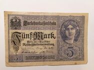 Darlenskassenschein Reichsbank 1917 5 Mark-Schein 1. WK - Hamburg Wandsbek