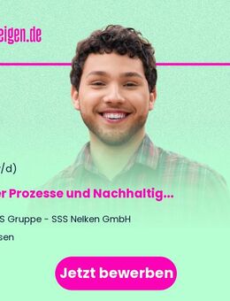 Leiter Prozesse und Nachhaltigkeit (m/w/d) - Essen