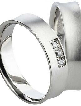 Partnerringe Edelstahl AB822-AB823 - Aholming