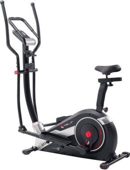 Christopeit Sport® Crosstrainer Hybridtrainer AX 6500 (mit Tablet-Halterung), 150 kg max. Benutzergewicht, 10 Widerstandsstufen