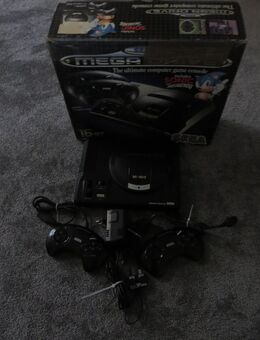 SEGA MEGA DRIVE 16 BIT, 2 Game pad, Kabel,sehr wenig bespielt, sehr gut erhalten - Mamming