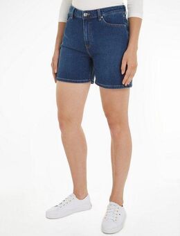 Tommy Hilfiger Shorts DNM STRAIGHT SHORT RW KAI in blauer Waschung