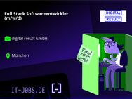 Full Stack Softwareentwickler (m/w/d) - München