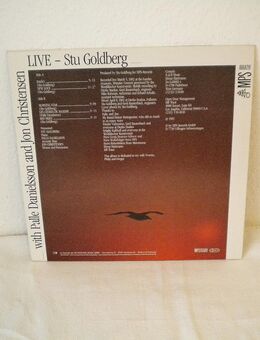 Stu Goldberg-Live-Vinyl-LP,1983 - Linnich