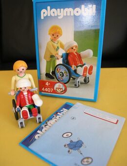 Playmobil Kinderrollstuhl 4407 mit OVP Kind im Rollstuhl - Krefeld