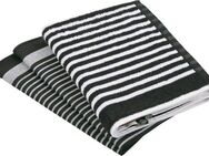 ROSS Geschirrtuch Exclusiv, (Set, 3-tlg), 1x Küchen-Frottiertuch 50x50 cm Streifen u. 2x Geschirrtücher 50x70 cm