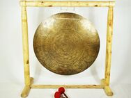 Feng Gong - Om-Symbol & Blume des Lebens - 6,5 kg ⌀ 70 cm - Klangmassage - Bad Staffelstein Zentrum