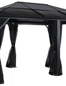 Sojag Pavillon Gazebo Meridien, (Set), BxT: 365x485 cm, mit Moskitonetzen