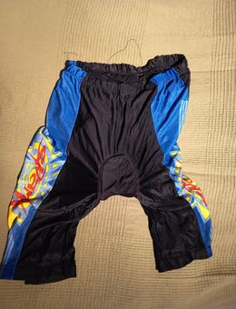 Lycra Radler Herren mit Polster, schwarz, Größe XL - Kirchanschöring