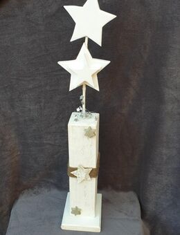 Weihnachtsdeko aus Holz, Advent Sterne Unikat - Wilster