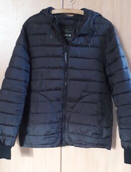 Herren Wintersteppjacke, schwarz, Gr. M - Garbsen