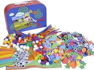 Knorrtoys® Kreativset Bastelkoffer groß, (Set, 1500-tlg)