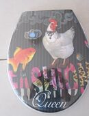 ADOB Desin-WC-Sitz "Cortina Fashion Queen", mit Absenkautomatik in 8810