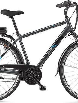 Telefunken E-Bike Trekkingrad Expedition XT481, 21 Gang Shimano, Heckmotor, 374,4 Wh, (mit Fahrradtasche), Pedelec, Elektrofahrrad für Herren