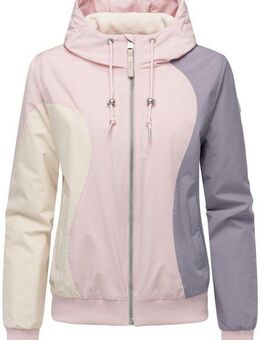 Ragwear Bomberjacke Oggie Block Warm YOUMODO Wasserdichte Outdoorjacke mit Kapuze