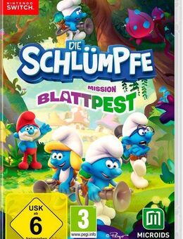 Die Schlümpfe: Mission Blattpest Nintendo Switch, Code in the Box