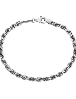 GIORGIO MARTELLO MILANO Armband Kordelkette massiv, Silber 925