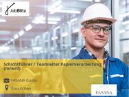 Schichtführer / Teamleiter Papierverarbeitung (m/w/d) - Euskirchen