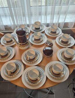 typisches 70er Jahre Porzellan Kaffee-Service aus den 70er Jahren von Thomas - Lohfelden