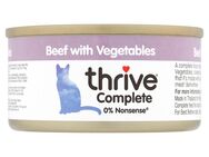 Thrive Complete 6 x 75 g - Rind mit Gemüse