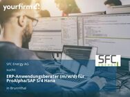 ERP-Anwendungsberater (m/w/d) für ProAlpha/SAP S/4 Hana - Brunnthal