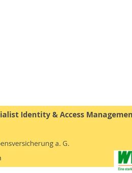 Senior Specialist Identity & Access Management (m/w/d) - München