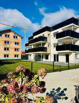 Schöne Erdgeschoss-Neubauwohnung mit großzügigem Gartenanteil in Innenstadtlage von Bad Wurzach - Bad Wurzach