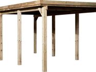 weka Einzelcarport 617 Gr.2, BxT: 322x612 cm, 215 cm Einfahrtshöhe