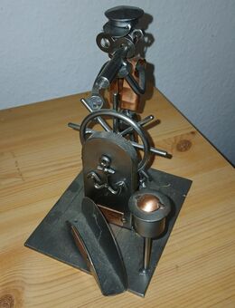 Metall Männchen, stand bei uns als Deko - Dorsten