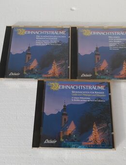 "Weihnachts-Träume" CD-Sammlung, 3-Stück komplett - Simbach (Inn) Zentrum