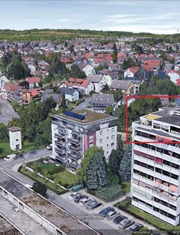 Provisionsfreies, wunderschönes, renovierungsbedürftiges Penthouse in herrlicher Lage - Waldbronn