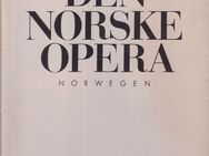 Mappe mit Einlegeheft DEN NORSKE OPERA Künstler-Akademie der DDR - Zeuthen