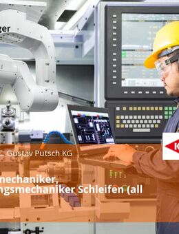 Industriemechaniker, Zerspanungsmechaniker Schleifen (all genders) - Wuppertal