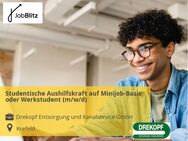 Studentische Aushilfskraft auf Minijob-Basis oder Werkstudent (m/w/d) - Krefeld