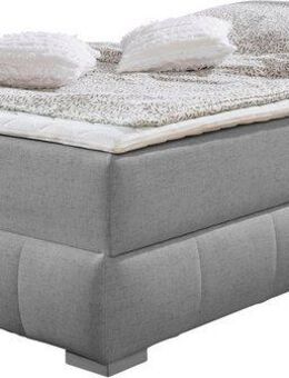OTTO home Boxbett Wehma, ohne Kopfteil, inklusive Topper und Bettkasten