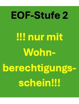 nur mit Wohnberechtigungsschein EOF Stufe 2 !! - Würzburg