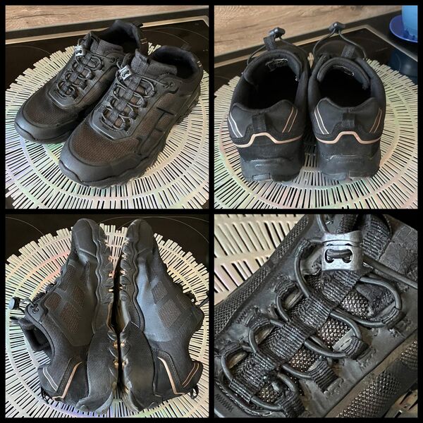 Sneaker | Größe 38 | Schwarz Bronze Glitzer | Halbschuhe | GUT - Dresden
