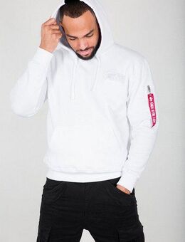 Alpha Industries Hoodie Red Stripe Hoodie