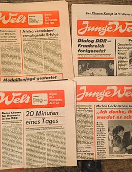 Junge Welt DDR Zeitungen - Dresden