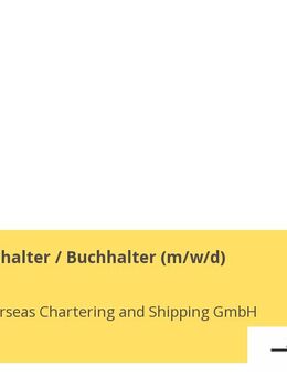 Finanzbuchhalter / Buchhalter (m/w/d) - Bremen