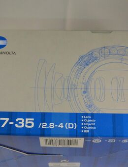 Minolta Extrem Weiwinkelzoom 2.8-4/17-35mm in Box wie neu - Saarbrücken