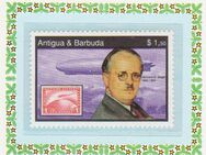 Weihnachtsbriefmarke / Karte aus -Antigua & Barbuda  (240) - Hamburg