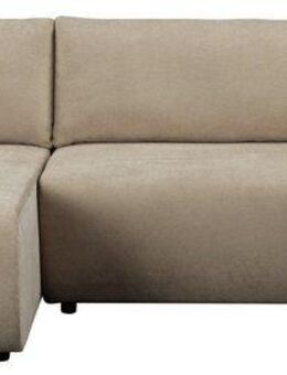 OTTO home Ecksofa JONAA, 241cm, L-Form, Schlafsofa, Boxspringfederung, Dauerschläfer, 133/200cm, Recamiere links/rechts, Bettkasten, Cord u. Struktur