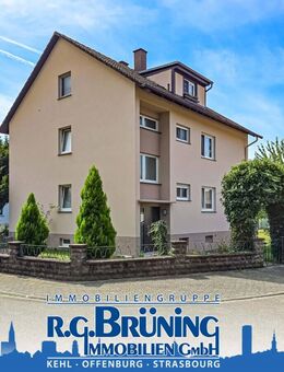 Kapitalanlage: 3-Familienhaus in Kehl-Ortsteil - Kehl