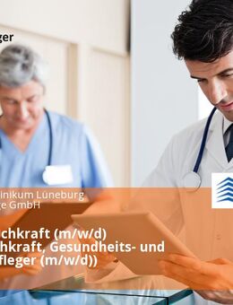 Hygienefachkraft (m/w/d) (Pflegefachkraft, Gesundheits- und Krankenpfleger (m/w/d)) - Lüneburg