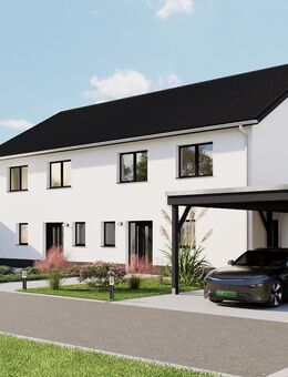 Baubegin erfolgt.. DHH in Bückeburg...bis zu 170.000,- € KfW-Förderung möglich... - Bückeburg