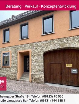 Großes 2-3 Familienhaus + weitere Bauungsmöglichkeit - Ingelheim (Rhein)