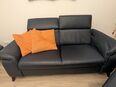 Ledercouch mit Sessel in 47809