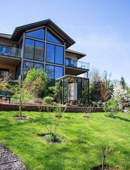 Energieeffizientes Architektenhaus mit Panoramablick und Gartenidylle in Alf, Nähe Zell an der Mosel - Alf